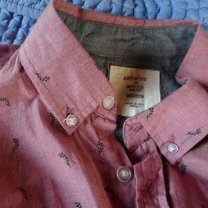 Button-up patterned Artistry In Motion long sleeve